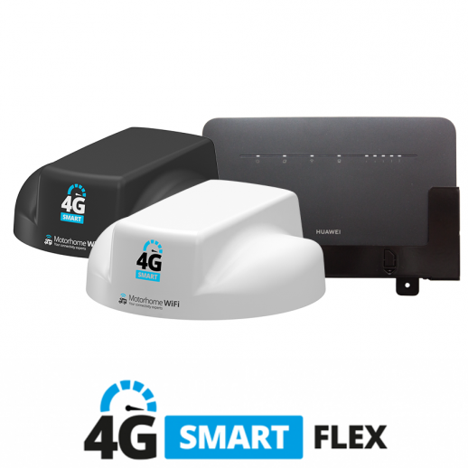 Motorhome WIFI 4G Smart Flex
4G Smart Antenna & 4G Flex Router  Huawei router